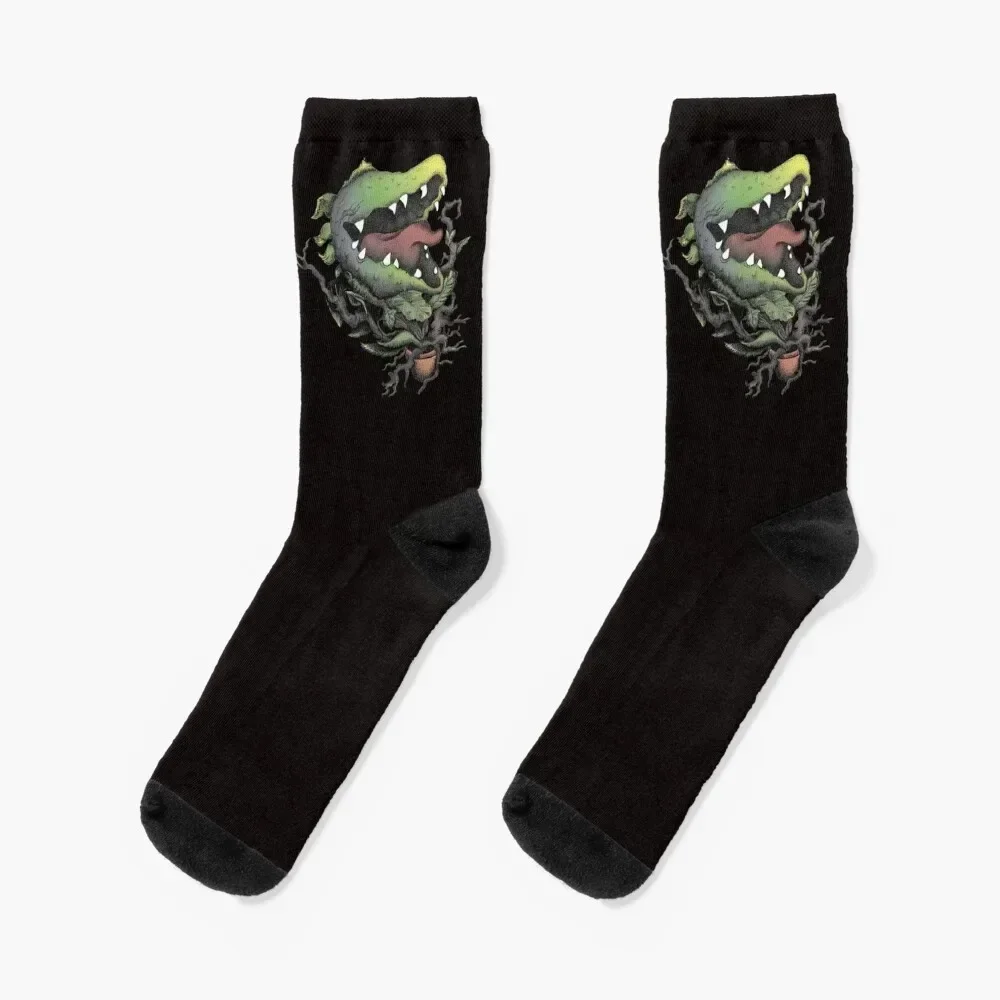 

Little Shop of Horrors Audrey 2 Socks with print gift Men Socks Luxury Brand Women's