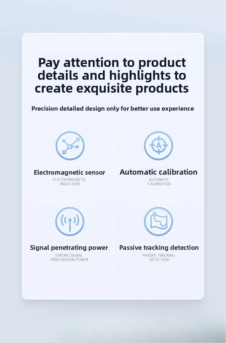 Non-metallic pipeline detector PEPVC pipeline detector