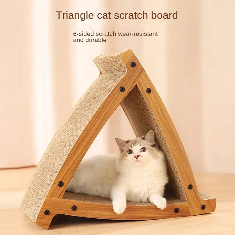 

Vertical Cat Scratching Board Can Be Detachable, Wear-resistant and Non-abrasive Corrugated Paper Cat Claw Cat Scratching Sofa