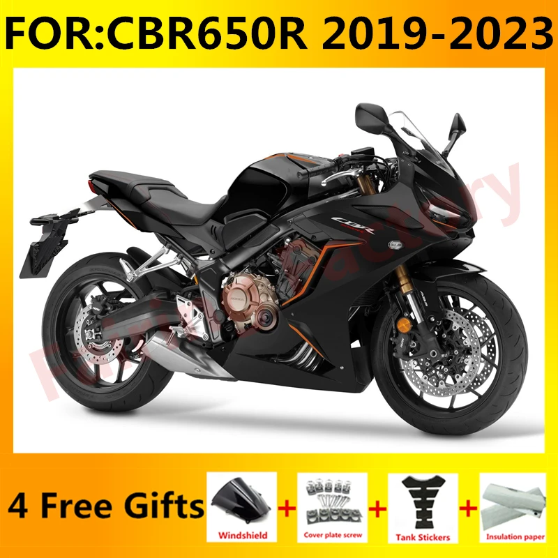 

NEW Abs Motorcycle Fairings kit fit for CBR650R CBR650 CBR 650R 2019 2020 2021 2022 2023 Bodywork full Fairing kit set black