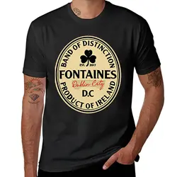 Fontaines DC T-Shirt Aesthetic clothing blanks new edition mens cotton t shirts