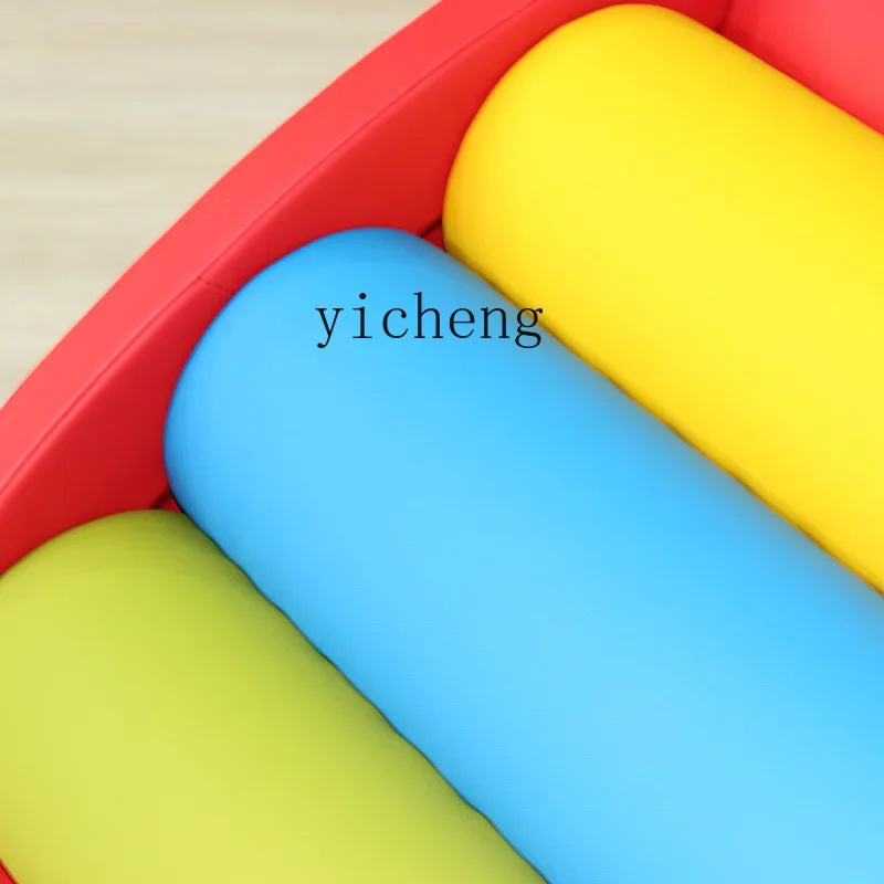 Indoor Soft Rainbow Bridge Kindergarten Climbing Children's Sensory Training Equipment Baby Early Education Teaching Aids