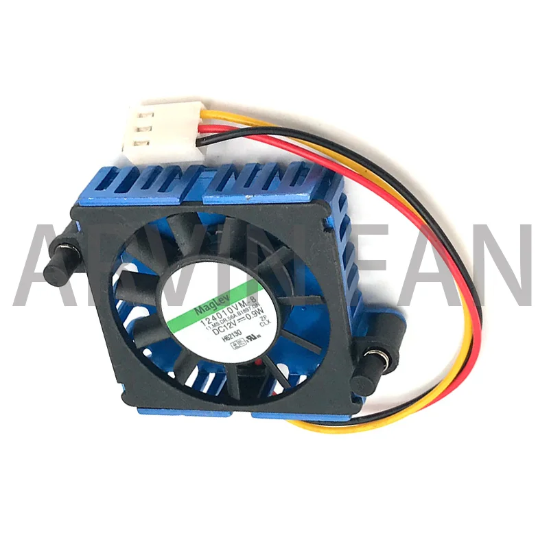 พัดลมทำความเย็นทำความเย็นการ์ดแสดงผล0.9W DC12V 124010VM-8ใหม่สำหรับ AD2016