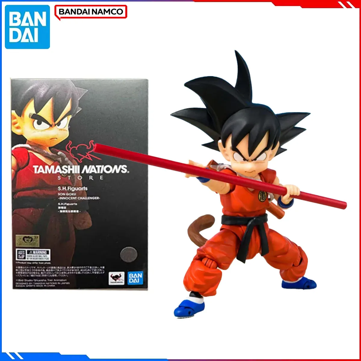 

Оригинальная фигурка Bandai Dragon Ball, наборы моделей SHF 1/12, аниме-фигурки Son Goku TNST, экшн-модель, рождественские игрушки, подарок