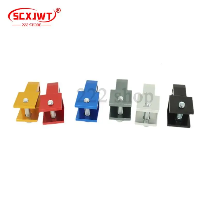 Motorcycle Shock Bracket 2pcs Motorcycle Riser Heightening Adapter With Screw Front Shock Extension Absorber Aluminum Alloy