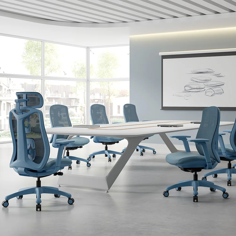 

ZC02 Comfortable High Back Modern Mesh Workstation Chair Ergonomic Executive Office Chair
