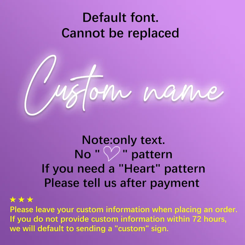 Custom Acrylic Name Neon Sign Personalized LED Neon Sign For  Wedding Birthday Party Wall Decoration Custom Neon Night Light