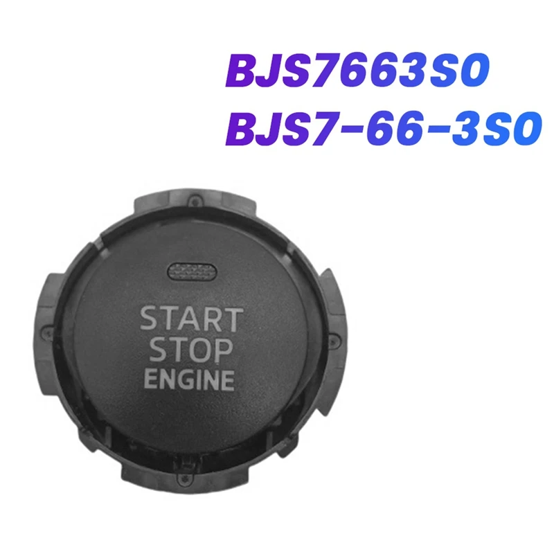 Engine Start Stop Push Ignition Switch BJS7-66-3S0 For Mazda 6/3/2 CX-3 CX5 Car One-Touch Start Button Key BJS7663S0