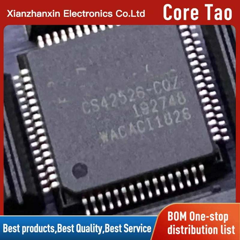 1PCS/LOT CS42526-CQZ CS42526 QFP64 Audio codec chip