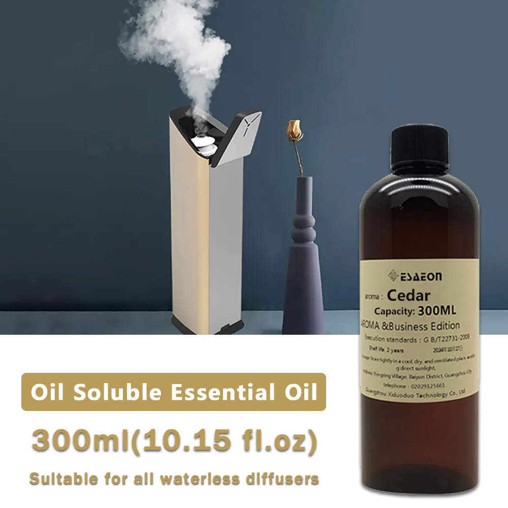 

Эфирные масла ESAEON 300 мл (10,15 жидких унций) Кедр/Кемпинский - Дополнительная жидкость с диффузором для отелей/баров, пополняющее парфюмерное масло