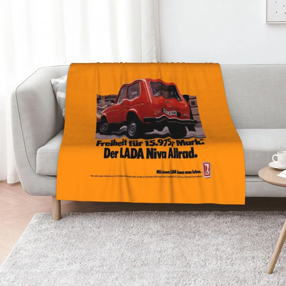 

LADA NIVA Throw Blanket wednesday blankets and throws Decorative Sofa Personalized Gift Blankets