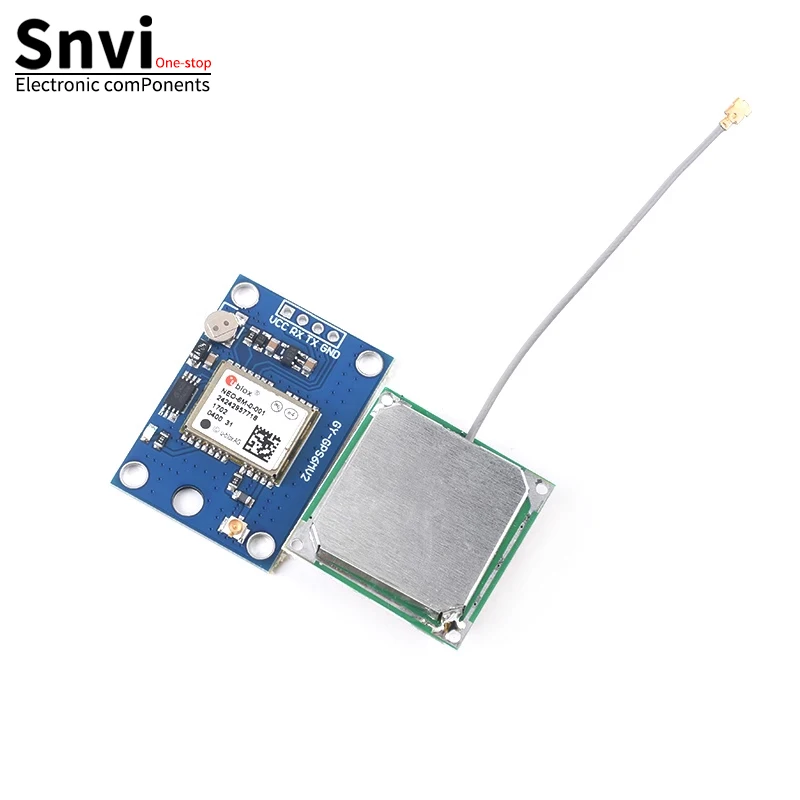 SNVI GY-NEO6MV2 new NEO-6M GPS Module NEO6MV2 with Flight Control EEPROM MWC APM2.5 large antenna for arduino