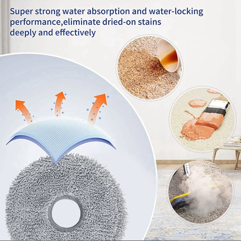 Accessories Kit For Dreame Bot L20 Ultra / X20 Pro Robot Vacuum Replac Parts Main Side Brushes Mop Filters Dust Bags