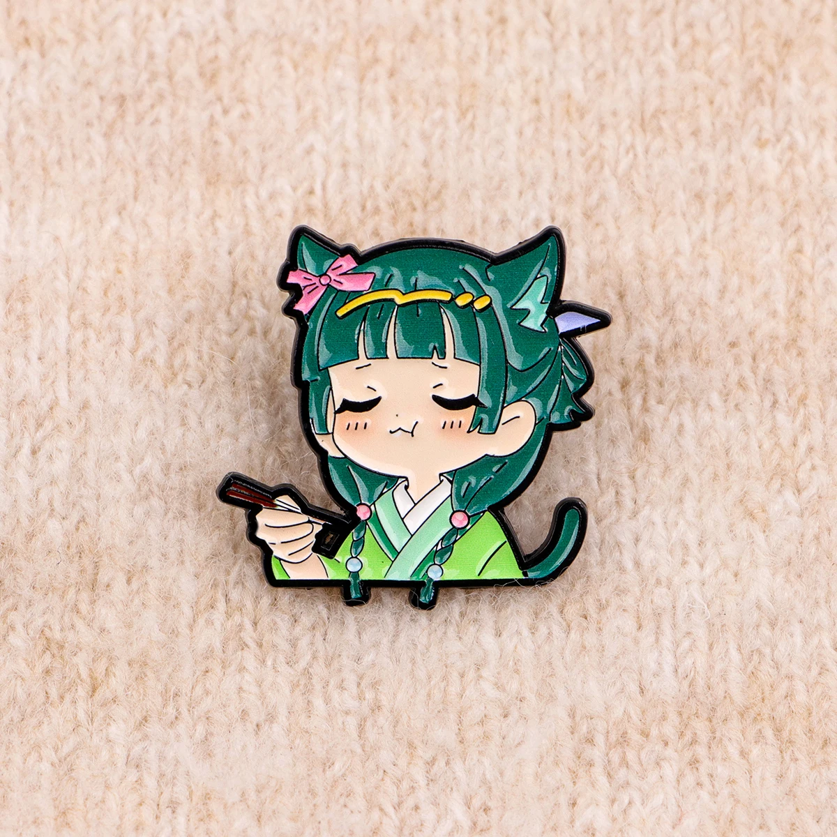 Cartoon Anime Cute Girls Enamel Pin Kawaii Cool Brooches for Backpack Hat Lapel Cosplay Accessories Toys Fans Gifts Badges view 4