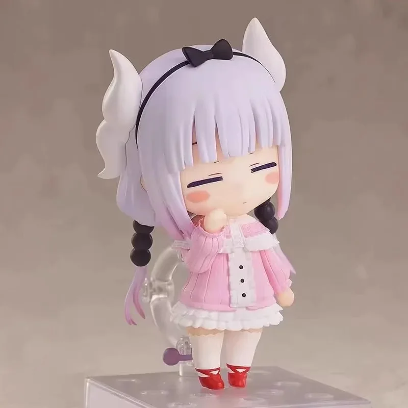 Anime Miss Kobayashi Dragon Maid Nendoroid 1963 Kanna Kamui Q Version Pvc Action Figure Collect Model Kawaii Doll Surprise Gift view 5