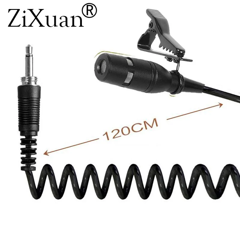 Lavalier Lapel Mic tie clip Microphone 3Pin XLR mini Plug Cardioid Fit Samson and AKG