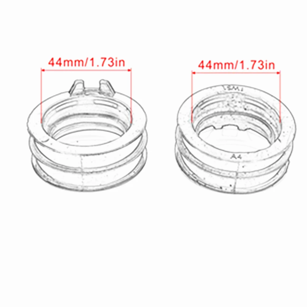 Motorcycle Carburettor Interface Adapter Intake Manifold For Yamaha FZ07 FZ-07 2015-2017 MT07/ MTT690 MT-07 Tracer