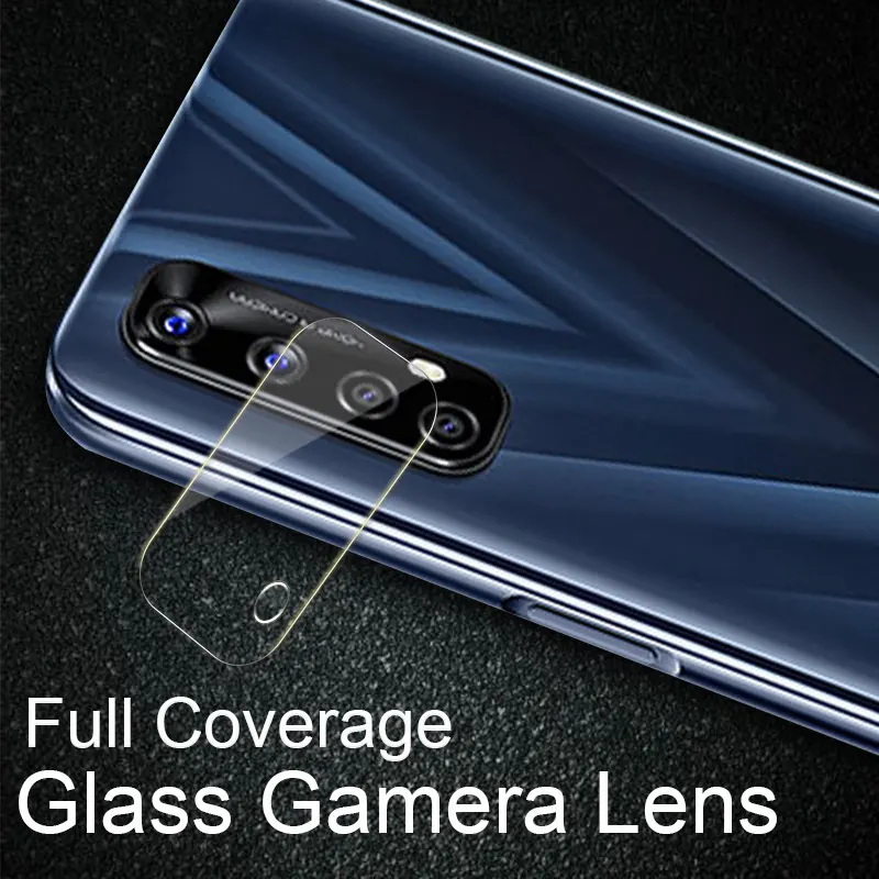 Back Camera Lens For Realme X7 X3 Super Zoom X50 X2 XT Pro X50m X Lite V5 V3 Clear Tempered Glass Rear Screen Protector Film