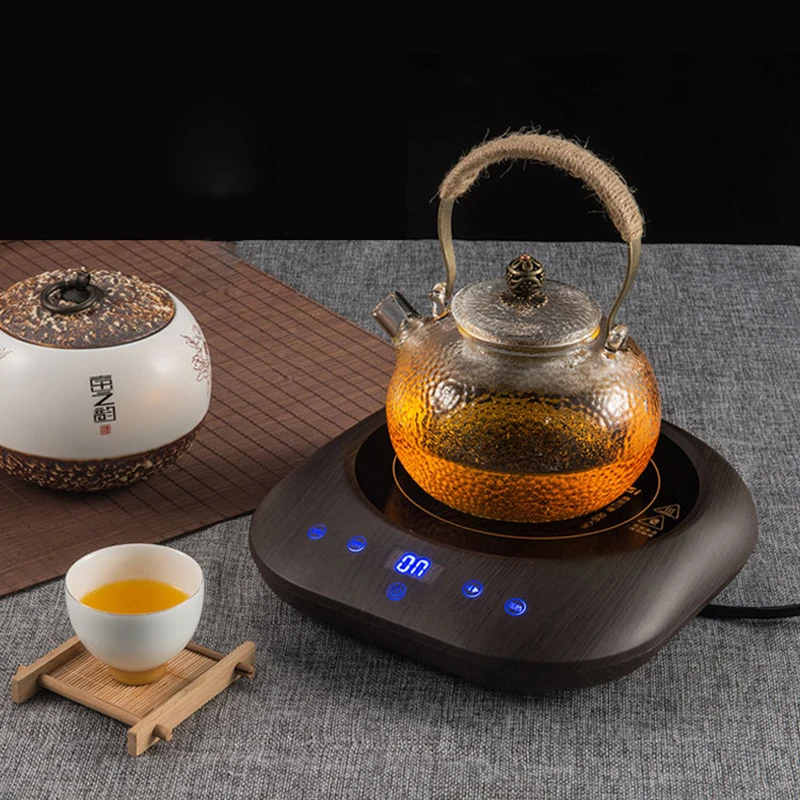 1200W Electric Heater Stove Tea Maker Hot Cooker Plate Heating Furnace Mini Induction Stove Multicooker Smart Tea Stove 220V