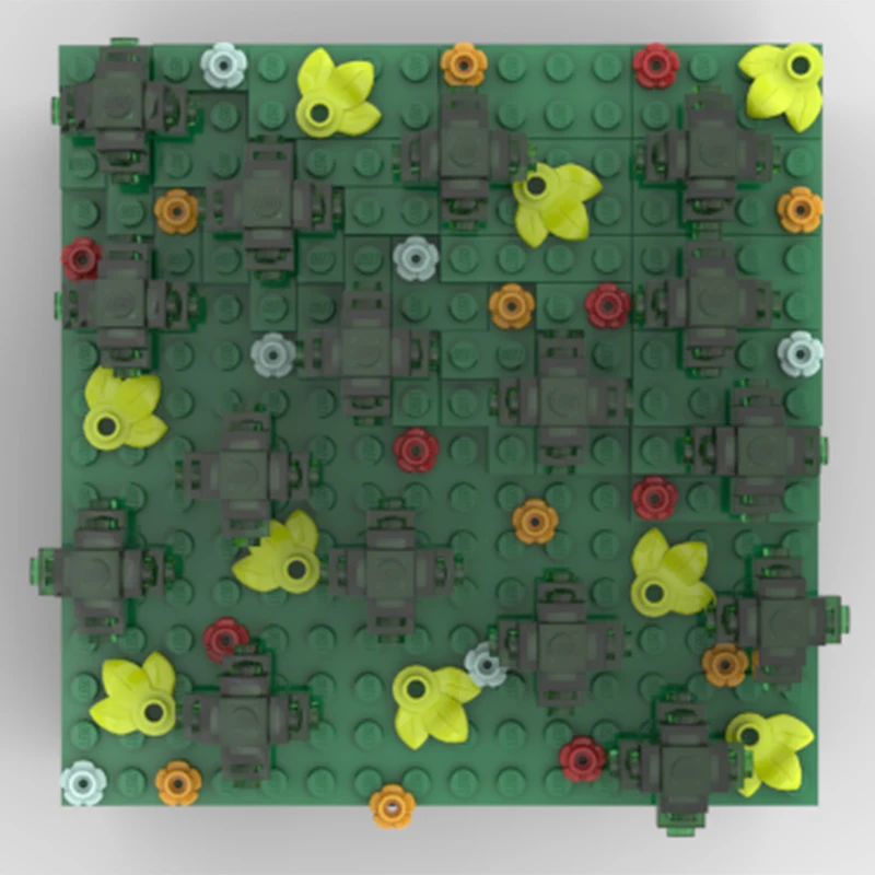 Blocs de construction d'architecture Diorama de grotte MOC, 658 pièces, cadeau de noël, modèle d'assemblage stimulant pour constructeurs avancés uniques