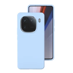 For Vivo iQOO 13 12 Case Soft Premium Liquid Silicone Cover with Flocking inside Protective Shell For iQOO13