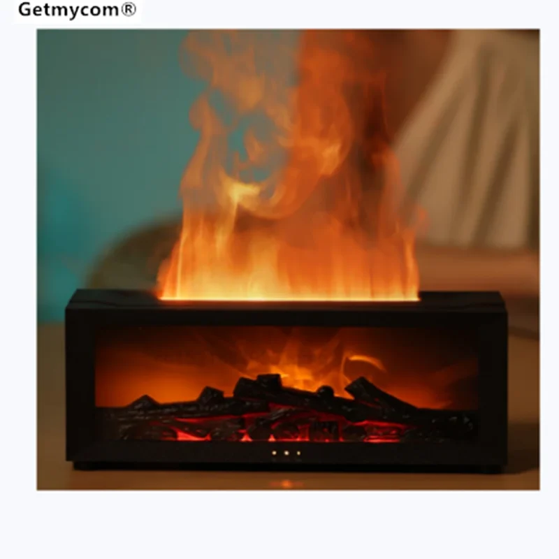 

Air Humidifier Essential Oils Humidifiers Home Aroma Humidifier Flame Automatic Fragrance Diffuser With LED Light Remote Control