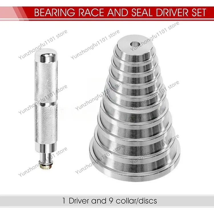 CB-2207 -10pc Bushing Bearing Race and Seal Install Driver Set Kit W/Storage Box
