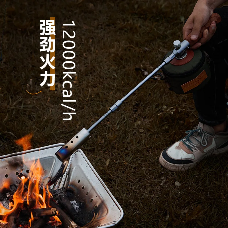 Mountainhiker Camping Flamethrower Picnic BBQ Gas Lighter Short Long Spray Gun