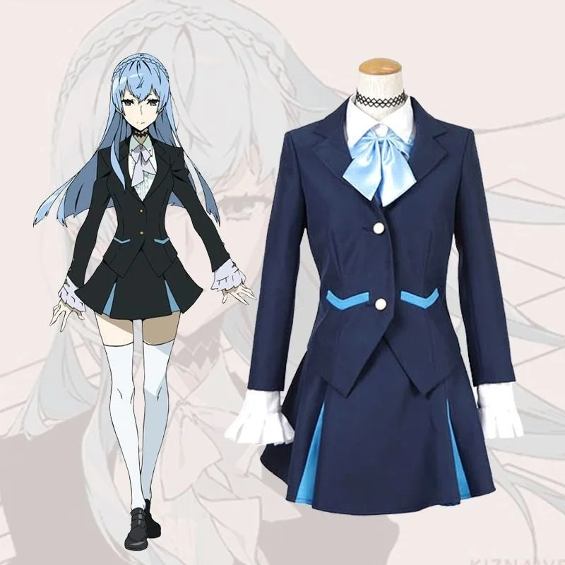 Detainer Kiznaiver Yuzaki Fako cos Full set of daily uniform cosplay clothing