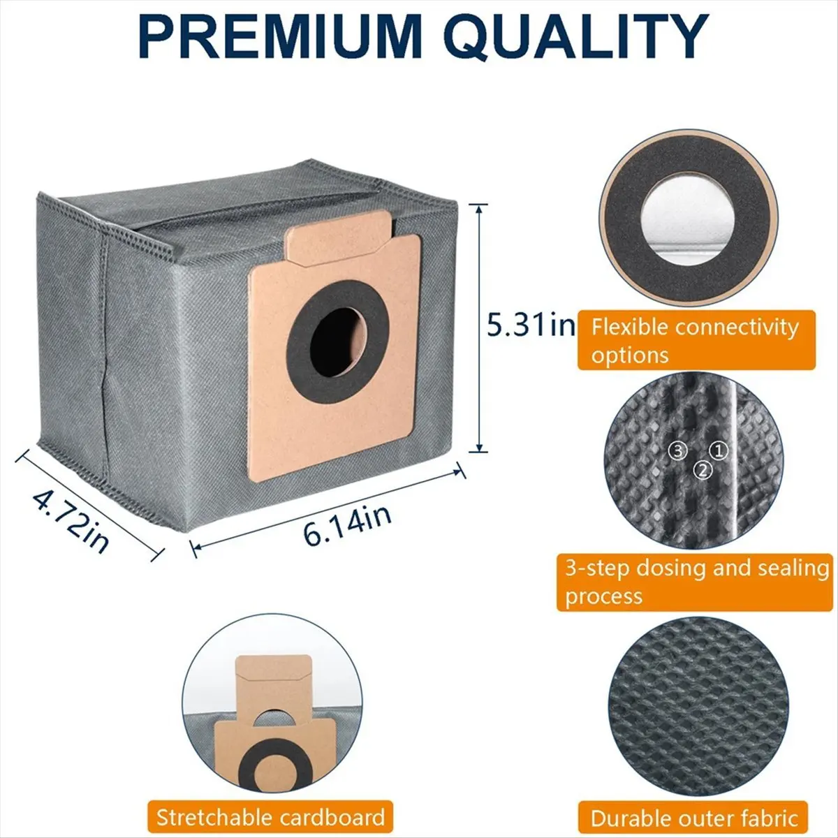 A97G 14Pcs Vacuum B… - image