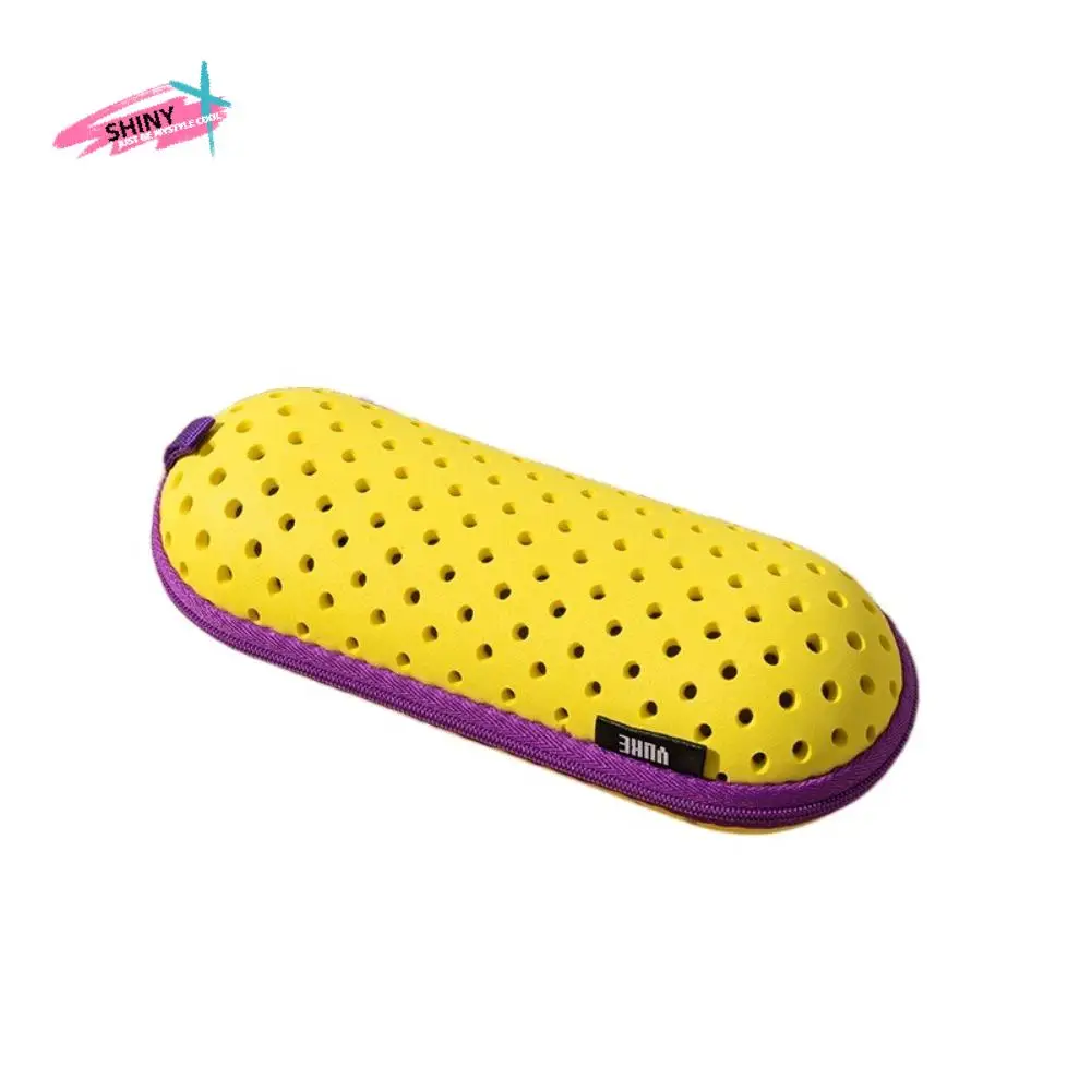 

Portable Anti-Fog Protective Swim Goggles Case Hollow EVA Eyeglasses Holder Waterproof Soft Glasses Storage Box Sports Gear