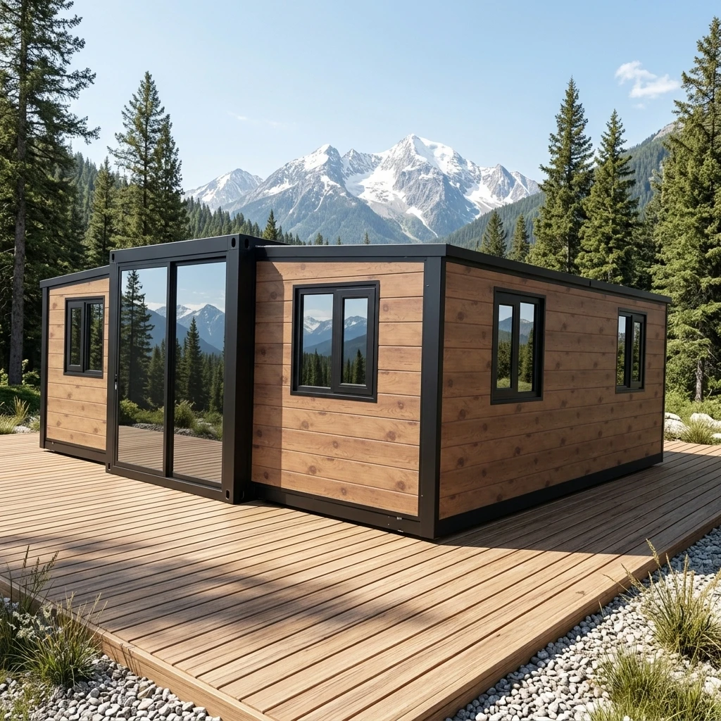 Container House Color Steel House Temporary Building Movable Board House in The Construction Site Factory Area