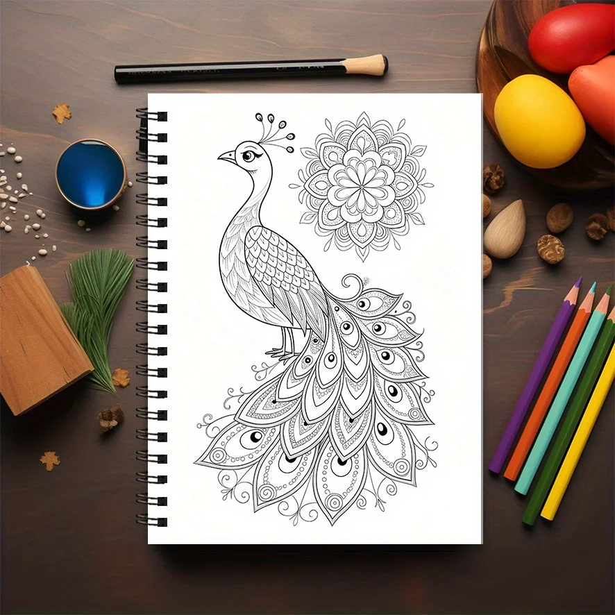 Fantasy Eyes Coloring Book - 8.3×11.2 Inches, 22 Pages. Great for Imaginative Relaxation, Whimsical Doodling, Holiday Gifts