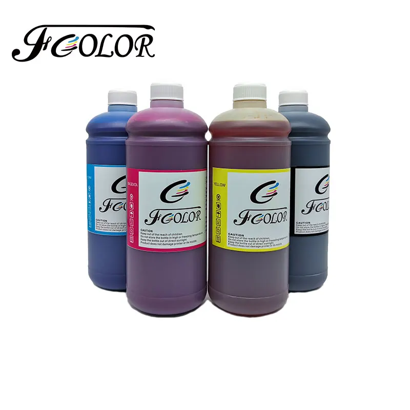 FCOLOR 1000ML * 4 Dye Ink Set Refill Dye Ink Set Für Epson T50 T60 P50 ME33 ME35 ME300 Desktop drucker