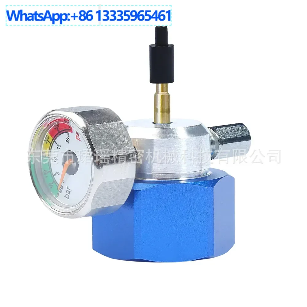 

2Pcs outdoor propane gas tank adapter needle inflatable connector green gas inflatable connector blue