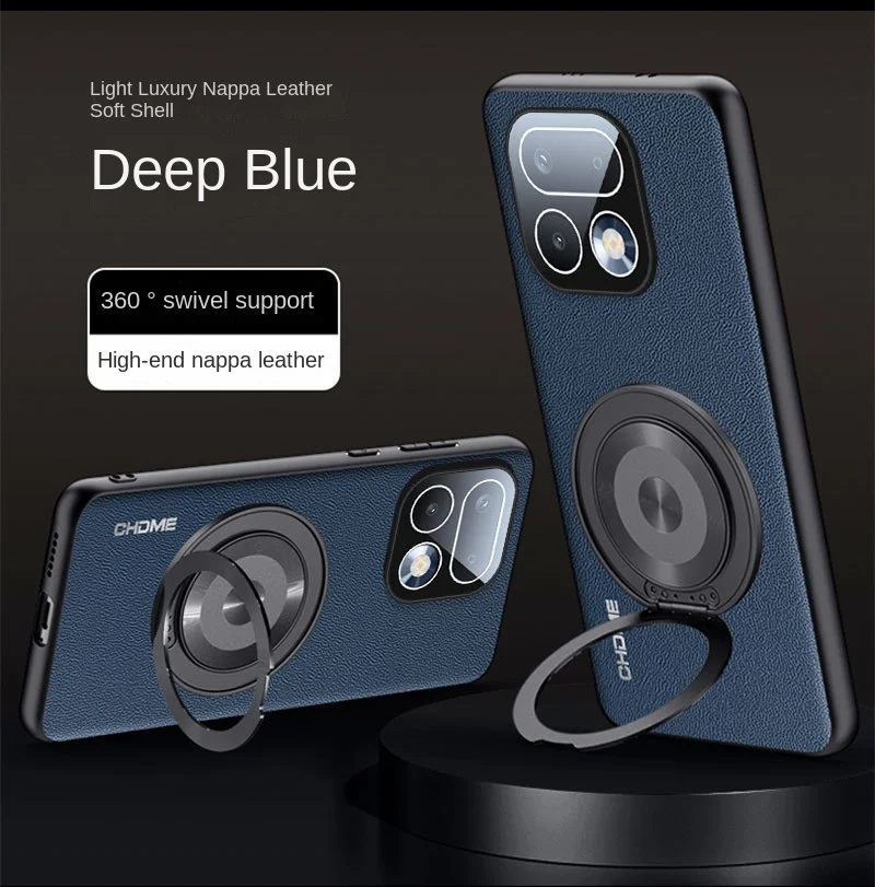 

For realme 16 pro plus Case Magnetic Holder for magsafe Shockproof Shell Sheep Skin Silicone Cover