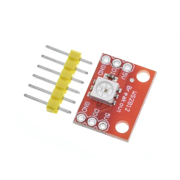 Huaxin Technology RGB LED Breakout WS2812 Color Light Module Single Line Interface Full Color LED Tube