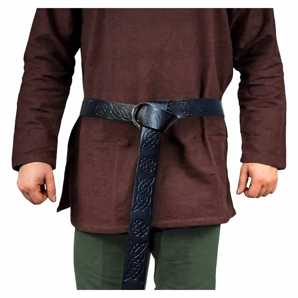 Ceinture celtique de style viking pour hommes et femmes, ceinture de cosplay, accessoires de costume d'Halloween médiéval, carnaval d'Halloween, adulte