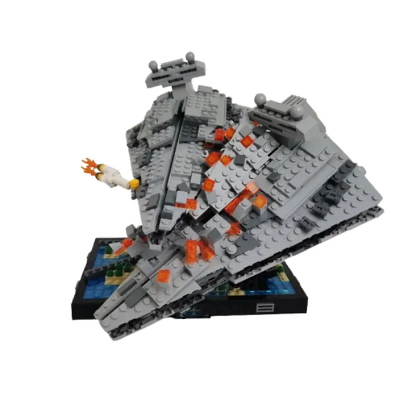 スポットMOC -1343ピース DIY小型粒子組み立てブロック玩具、3Dモデルギフト、パズルオーナメント