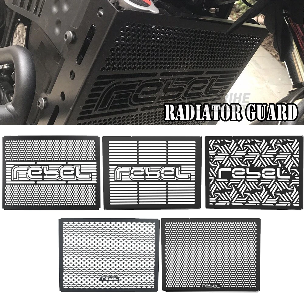 2025 FOR HONDA REBEL CMX300 CMX500 CMX/CM 500/300 CM300 CM 500 Motorcycle Radiator Grille Guard Cover Protector 2017-2024 2023