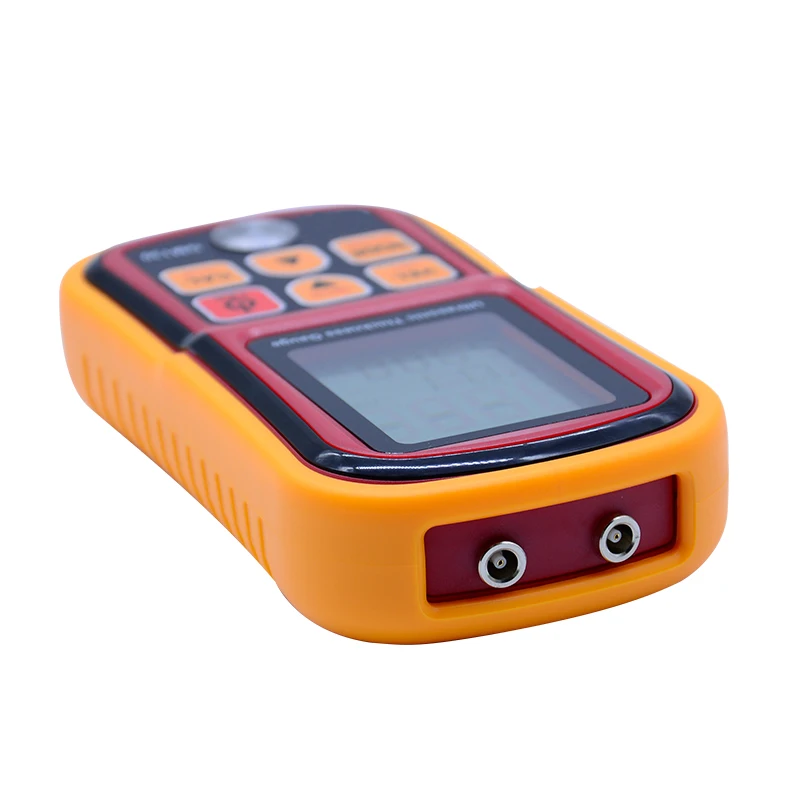 Xin Tester Digital Ultrasonic Thickness Gauge Meter GM130 for Plastic/Acrylic/Glass/Metal 1.0-300mm Steel Thickness tester