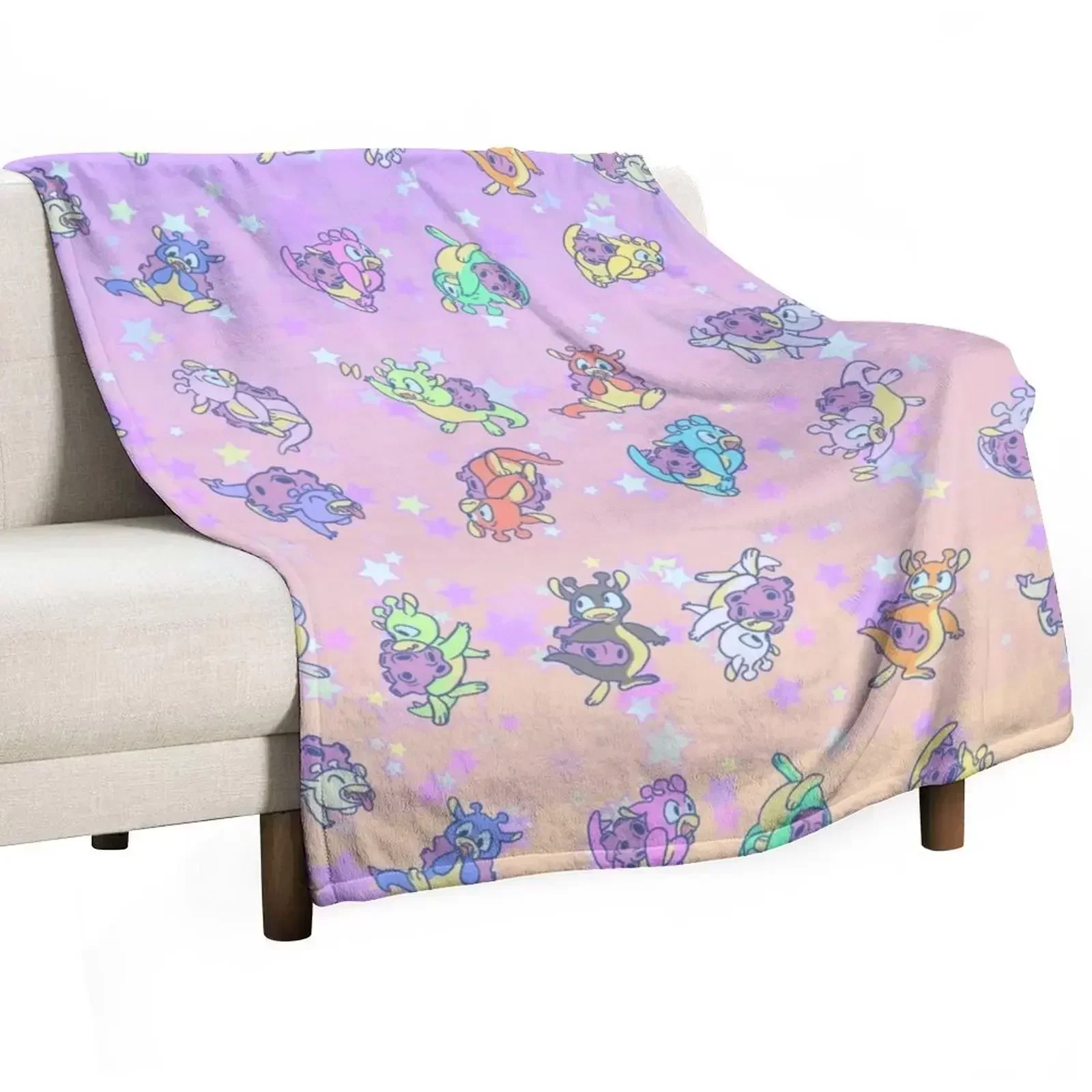 Shelled Giraffa Anatinus 3 Throw Blanket Shaggy Beautifuls warm winter wednesday Warm for babies Blankets