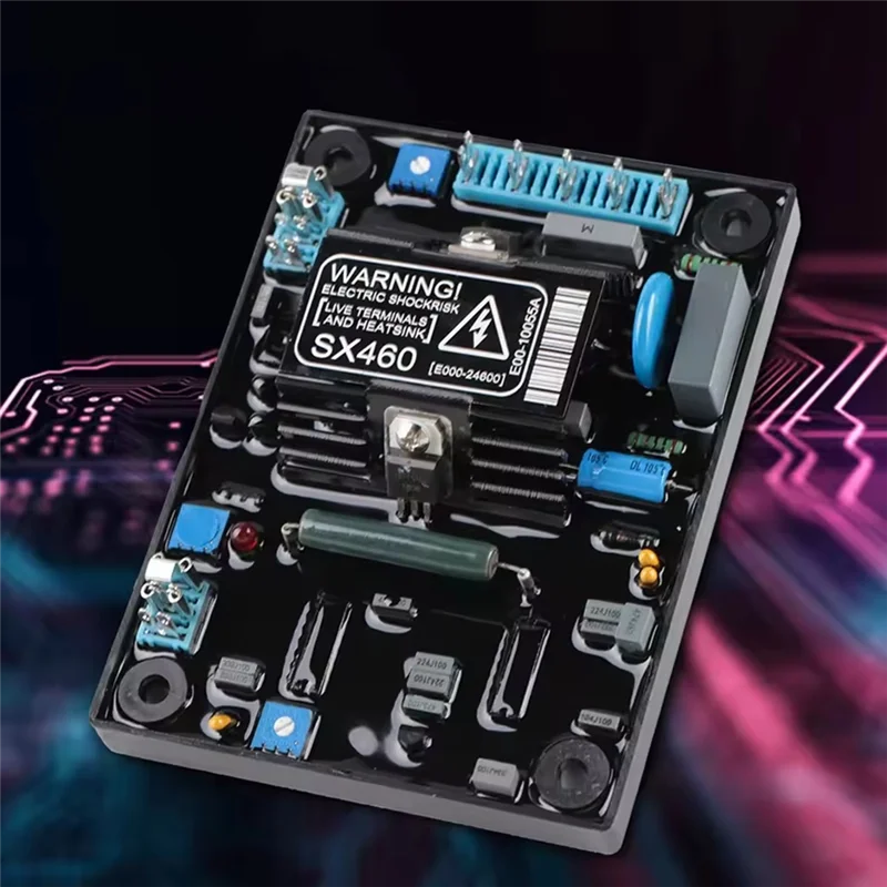 

A98E-SX460 Вход 190-264 В переменного тока Автоматический регулятор напряжения двигателя AVR Аксессуары для генераторов Регулятор напряжения двигателя