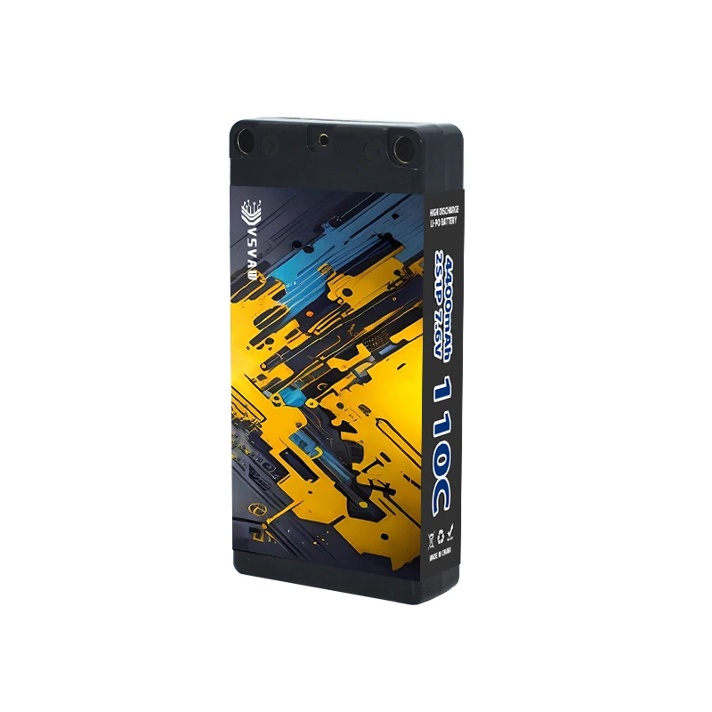 2Pcs Original VSVAW 2S 7.6V 4400mAh 110C/220C Drift Big Foot Remote Control Racing Model Car Tank Toy Hard Shell HV Lipo Battery