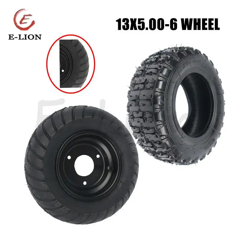 

13x5.00-6 tire inch Tubeless Tyre For ATV QUAD Bike Gokart Scooter mini Buggy Mower Snow Plow motorcycles part