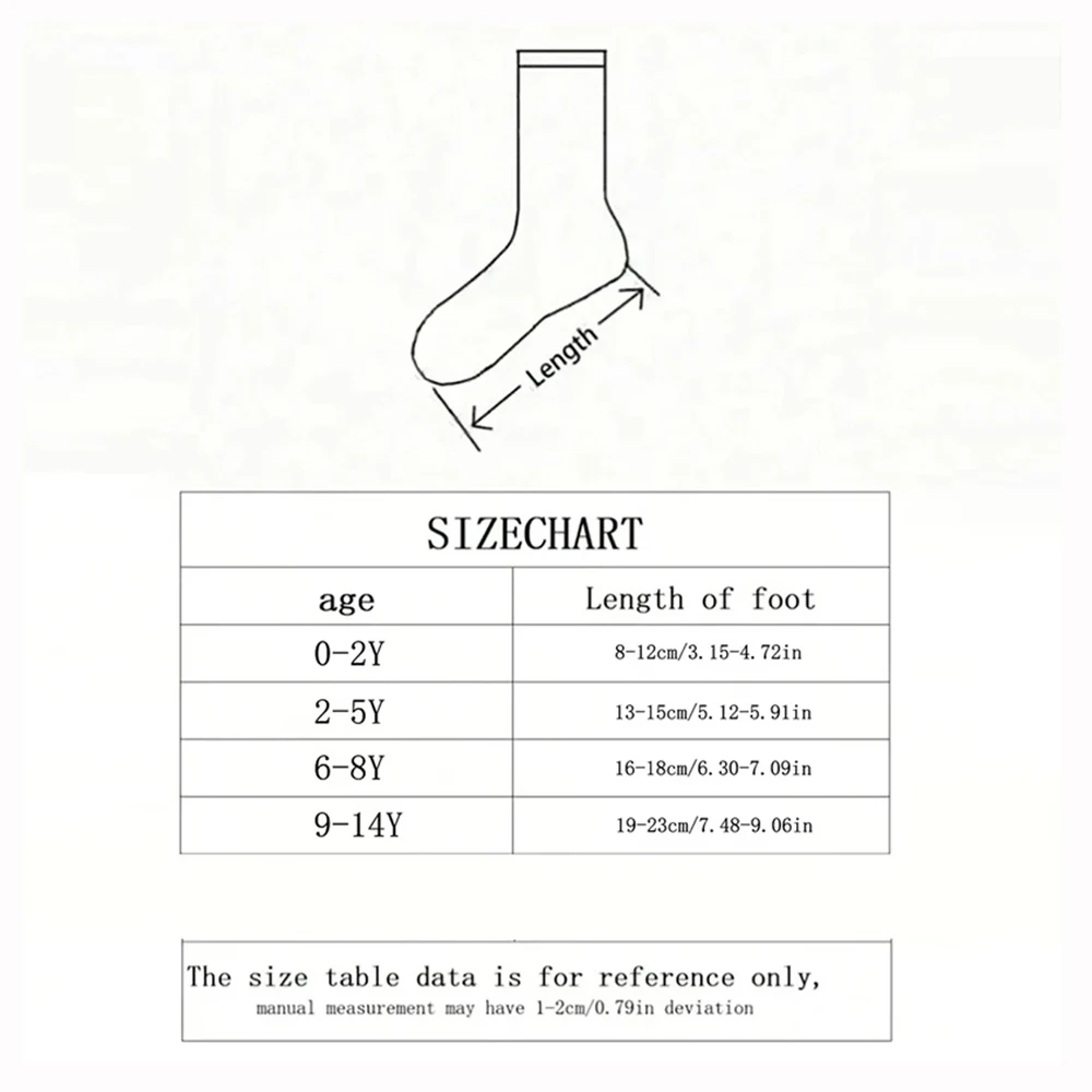 5 أزواج من جوارب الأطفال، جوارب سميكة ومخملية دافئة للأولاد والبنات، جوارب متوسطة الطول في الخريف والشتاء، جوارب صوفية دائرية #6
