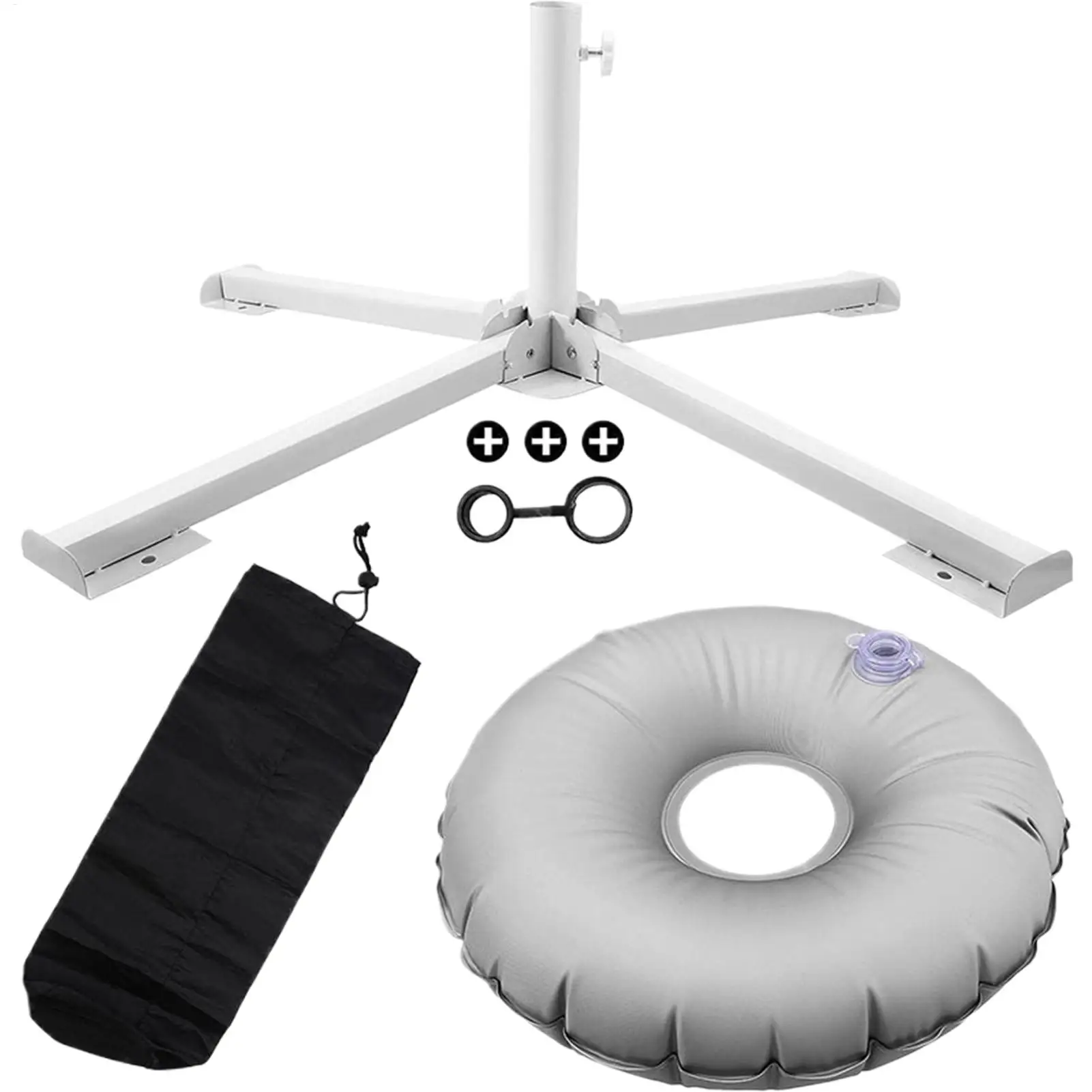 

Подставка для пляжного зонта, уличная подставка для пляжного зонта, сверхмощный уличный держатель для навеса от солнца для наружного путешествия, балкона