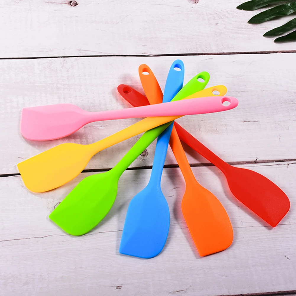 Silicone Spatula For Cooking Baking Heat-Resistant Seamless Design For Kitchen Nonstick Cookware(21 x 4cm)