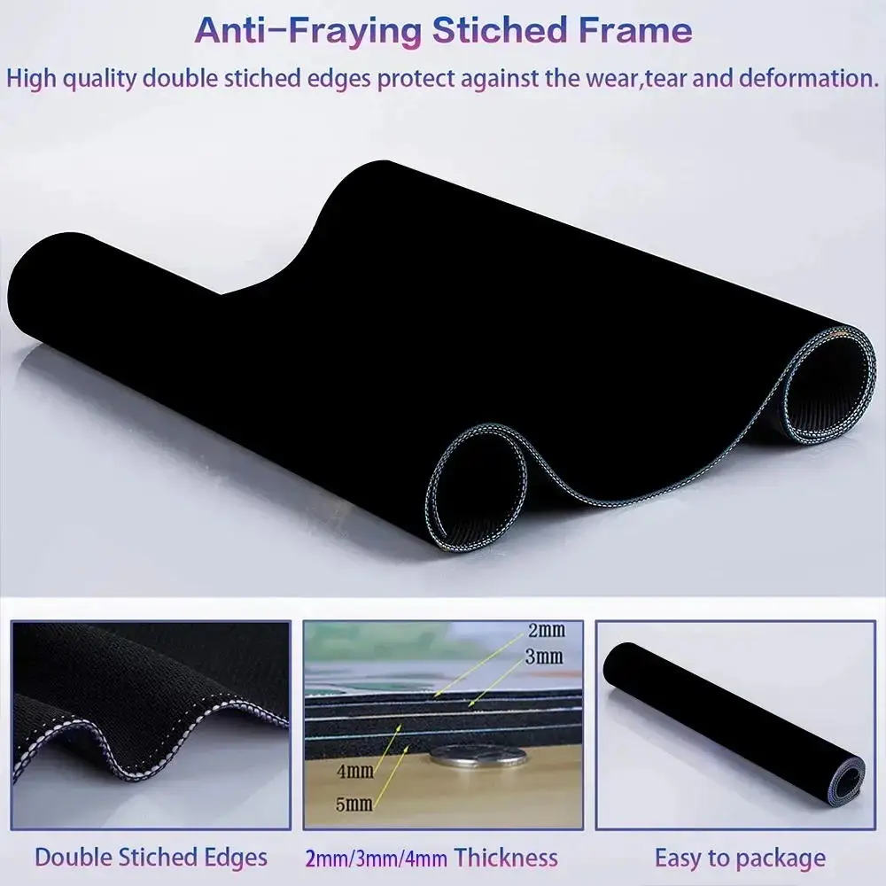 New Custom Game HD Mousepad Computer Mouse Pad XXL Playmat Non-Slip Natural Rubber Carpet Mouse Mats Desktop DIY 35x60 Mouse Pad