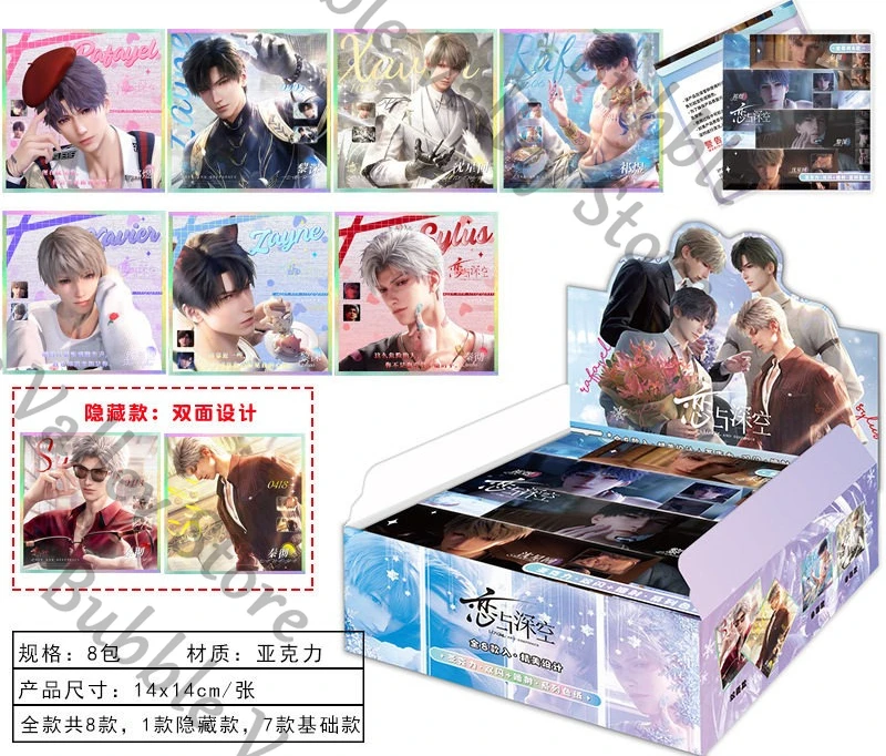 

Anime Love and Deepspace Bungo Stray Dogs BLUE LOCK Cosplay Cartoon Acrylic ‌color Cardstock Illustration Board‌ Shikishi Xmas